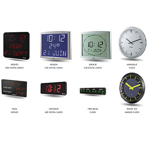 Ρολόγια Τοίχου Led - Χρονόμετρα - θερμόμετρα