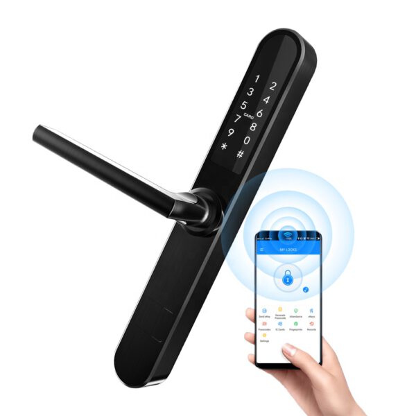 smart-lock-εξυπνη-κλειδαρια-bluetooth-black-airbnb