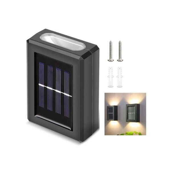 Ηλιακό φωτιστικό τοίχου LED