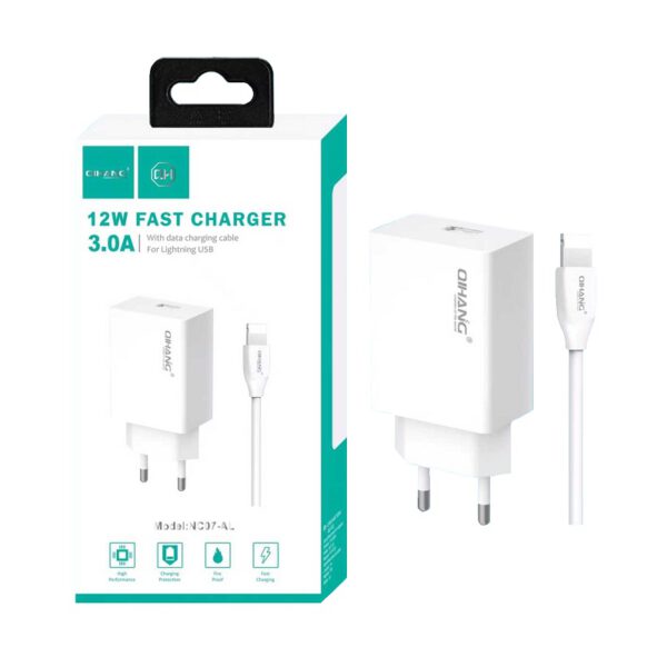 Καλώδιο φόρτισης με αντάπτορα – Lightning – Fast Charger