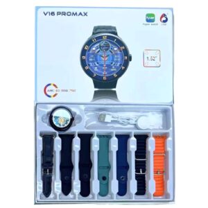 Σετ Smartwatch με 7 λουράκια – V16 Pro Max