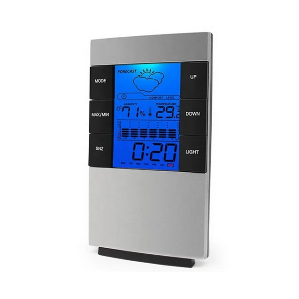 Ρολόι-, ξυπνητήρι-μετεωρολογικό-ς-σταθμός