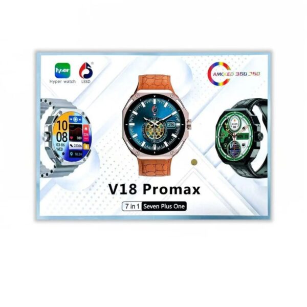 Σετ Smartwatch με 7 λουράκια – V18 Pro Max